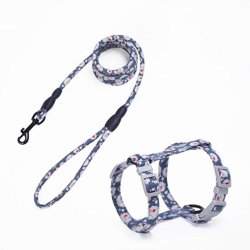 I-Shaped Cat Traction Harness With Adjustable Leash - Ultimate Freedom For Your Feline Friend