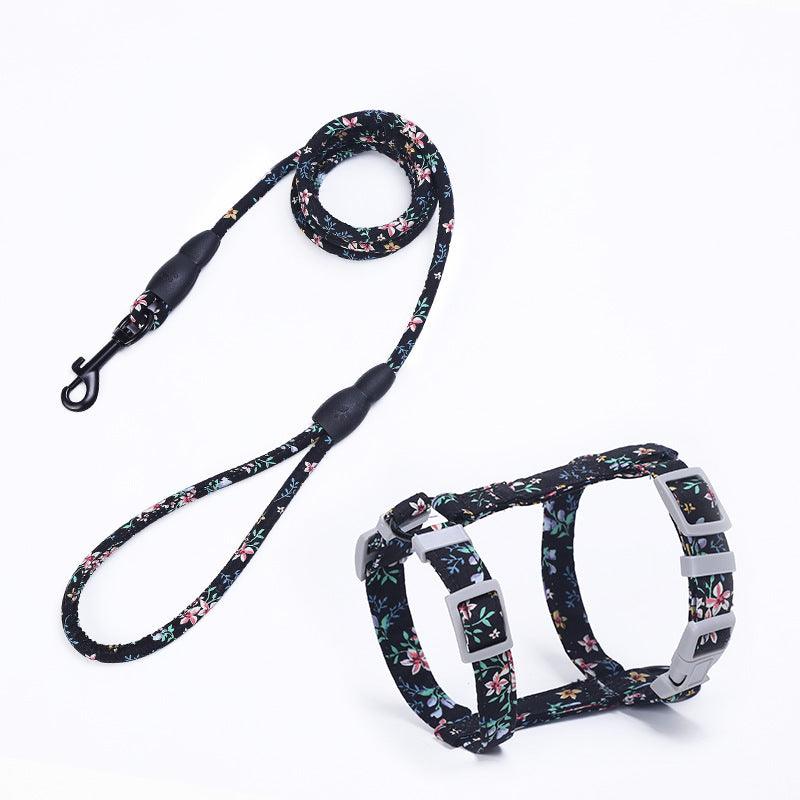 I-Shaped Cat Traction Harness With Adjustable Leash - Ultimate Freedom For Your Feline Friend